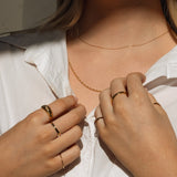 Athena Rope Necklace - Gold