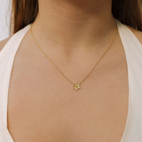 March Birth Flower Necklace Daffodil