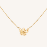 May Birth Flower Necklace  - Hawthorn - 14k Gold Filled