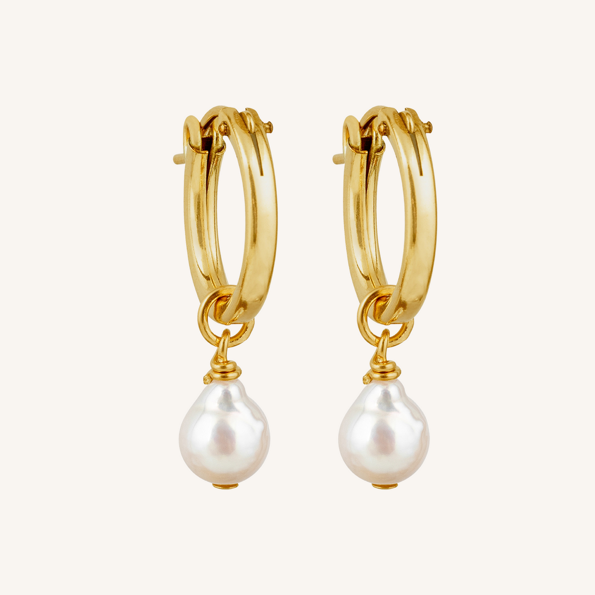 Mimi Pearl Drop Earring - Gold
