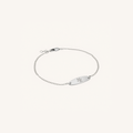 Newcastle Knights Engravable Oval Charm Bracelet - LIMITED EDITION - Silver