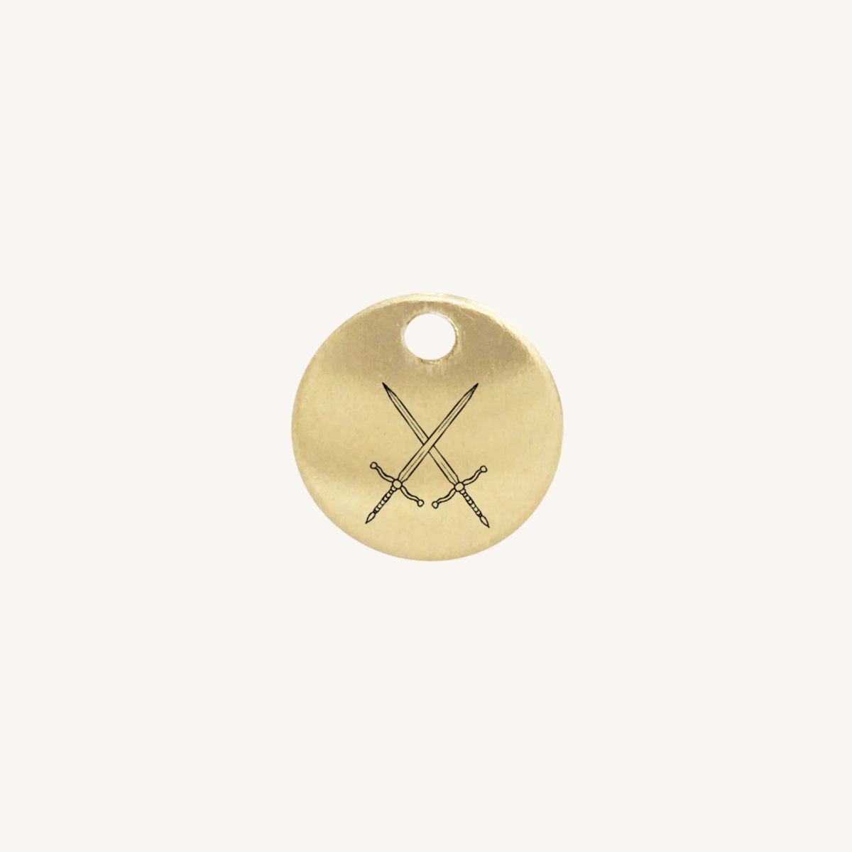 Newcastle Knights Charm - 14k Gold Filled