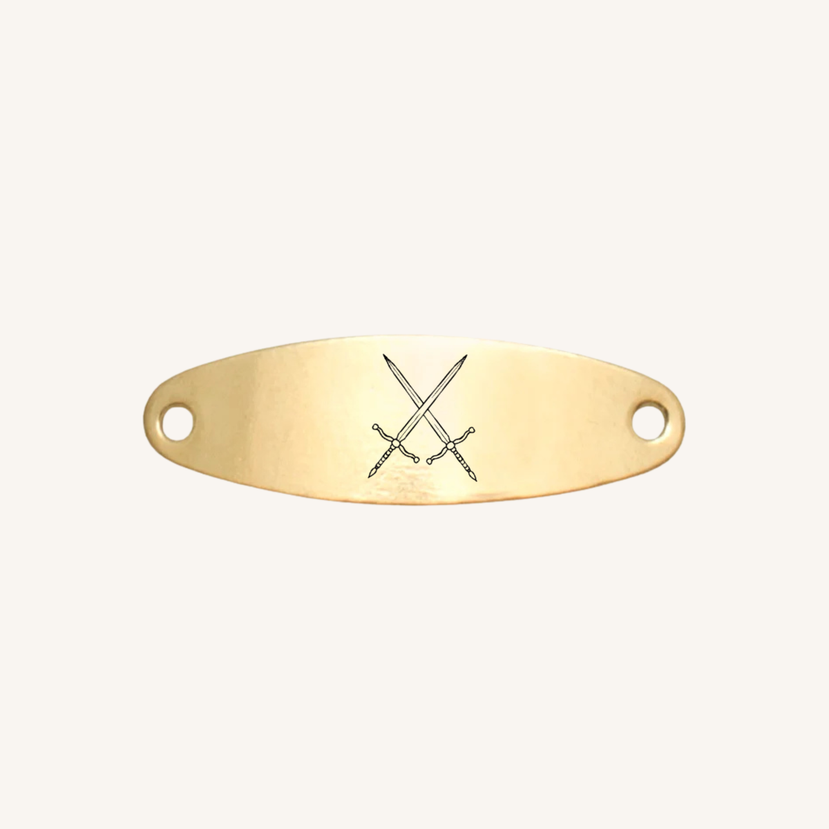 Newcastle Knights Charm - 14k Gold Filled