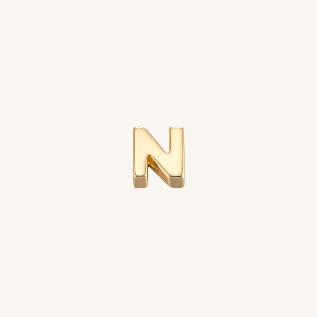 Letter N charm
