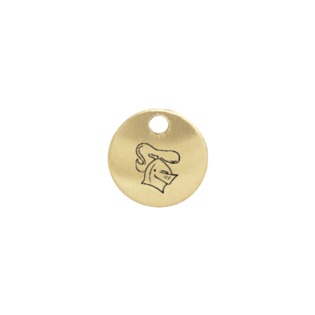Newcastle Knights Charm - 14k Gold Filled