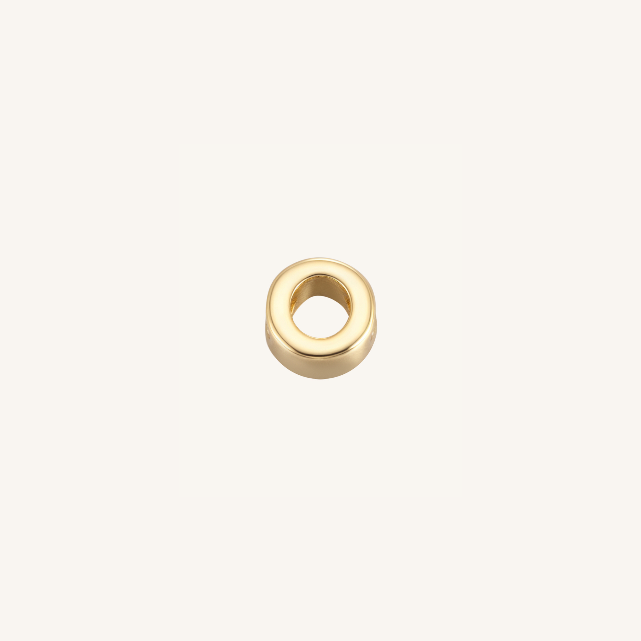 Letter O charm