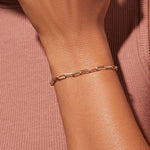 Paperclip Chain Permanent Bracelet