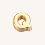 Mini Letter Charm - 14k Gold Filled