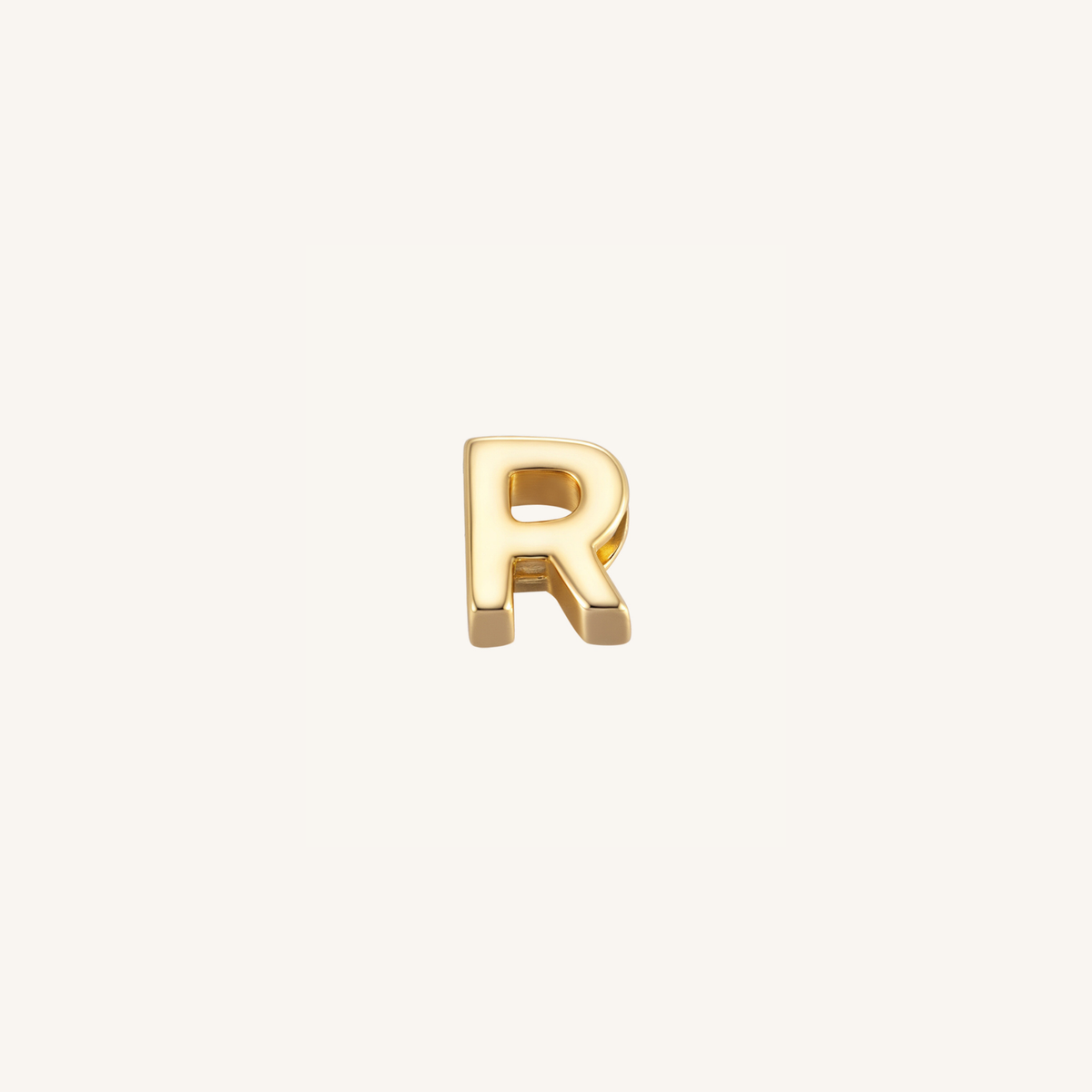 Letter R charm