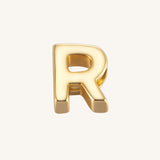 Mini Letter Charm - 14k Gold Filled