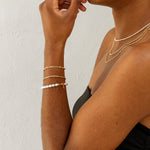 Rhea Figaro Bracelet Gold