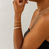 Rhea Figaro Bracelet Gold