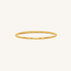 Smooth Stacking Ring - Gold