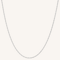 Athena Rope Necklace - Silver