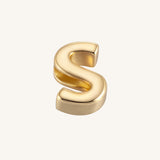 Mini Letter Charm - 14k Gold Filled