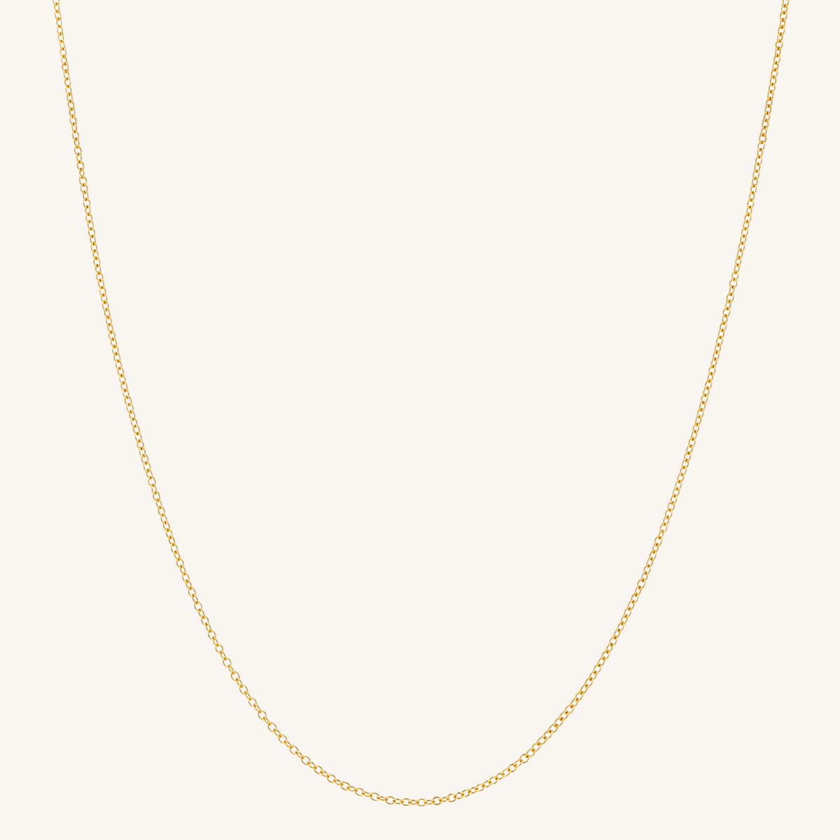 Sienna Cable Necklace - Gold