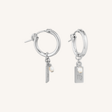 Star Sign Earrings - Silver
