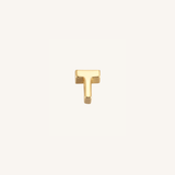 Letter T charm