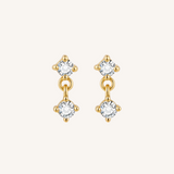Twilight Flat Back Earrings – 14k Gold Filled