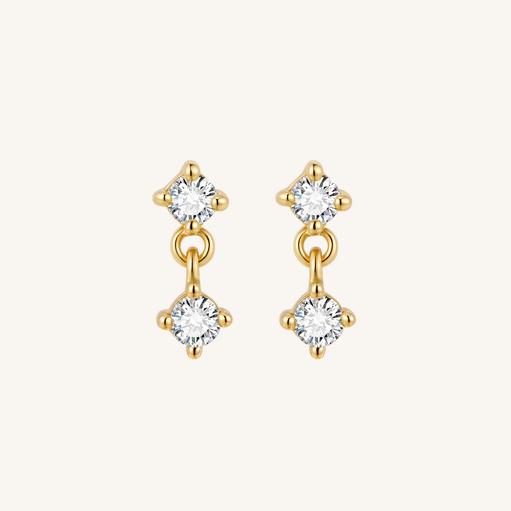 Twilight Flat Back Earrings - 14k Gold Filled