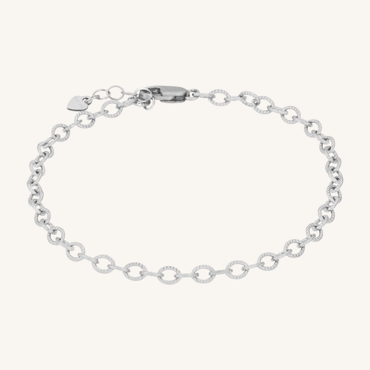 Lana Twisted Cable Bracelet - Silver