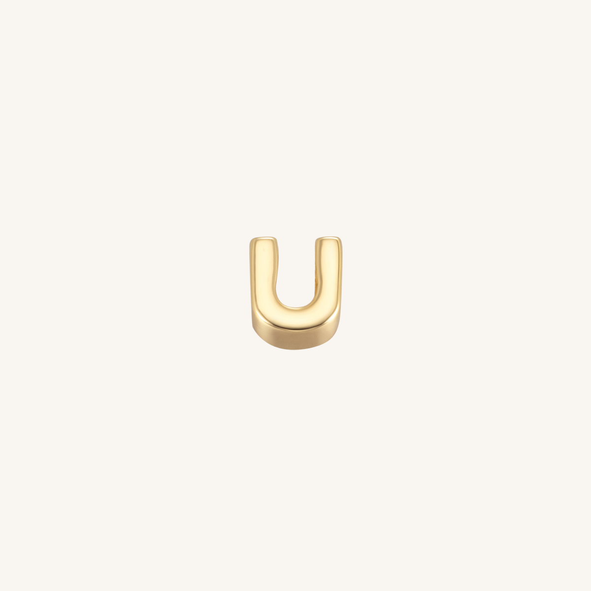Letter U charm