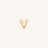 Letter V charm