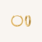Willow Everyday Huggies Small Hoop Earrings - 14k Gold Filled