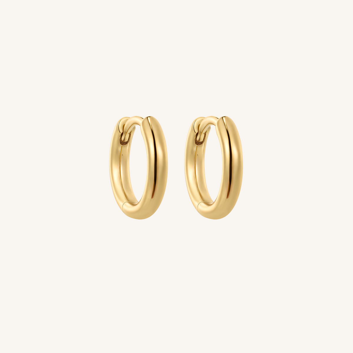 Willow Everyday Huggies Small Hoop Earrings - 14k Gold Filled