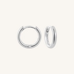 Willow Everyday Huggies Small Hoop Earrings - 925 Sterling Silver