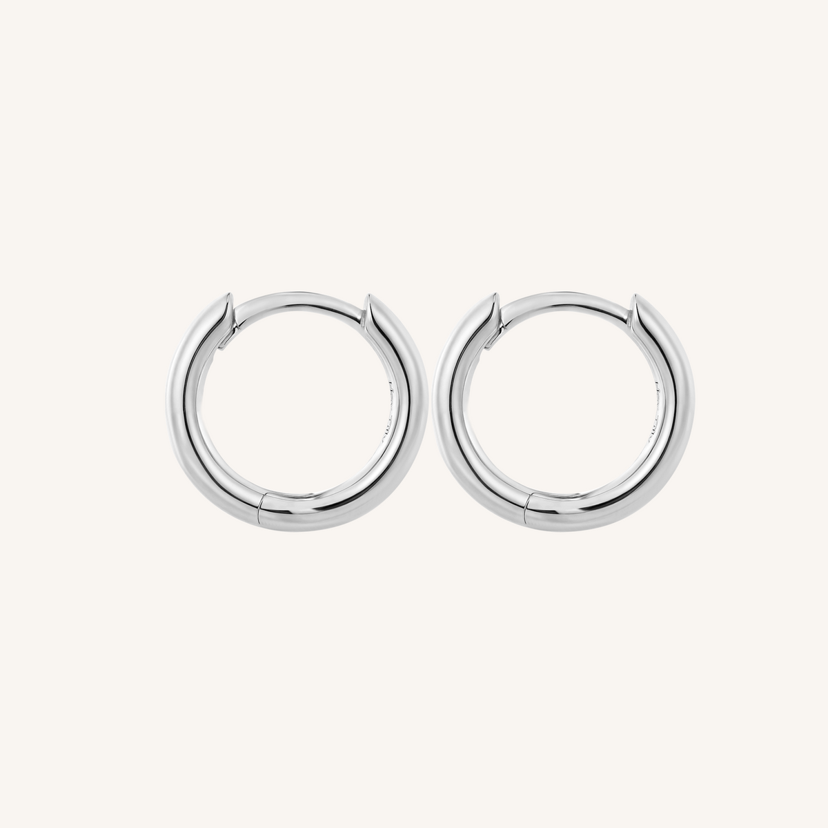 Willow Everyday Huggies Small Hoop Earrings - 925 Sterling Silver