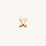 Letter X charm