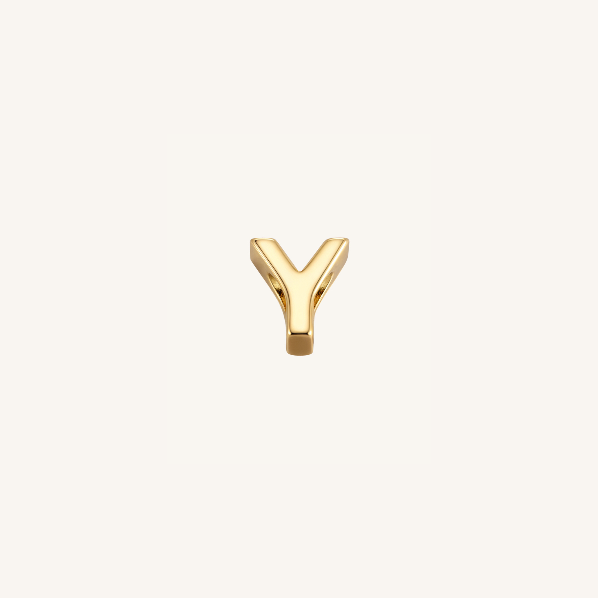 Letter Y charm