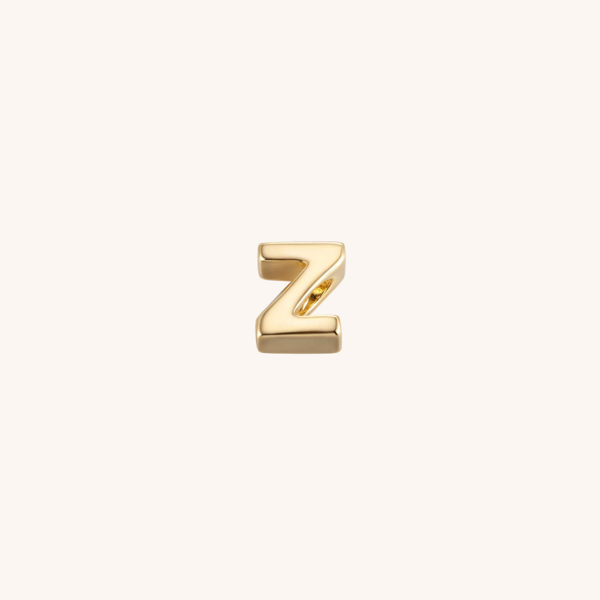 Letter Z charm