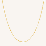Mia Bar Necklace - Gold