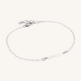 Cici Freshwater Pearl Bracelet - Silver