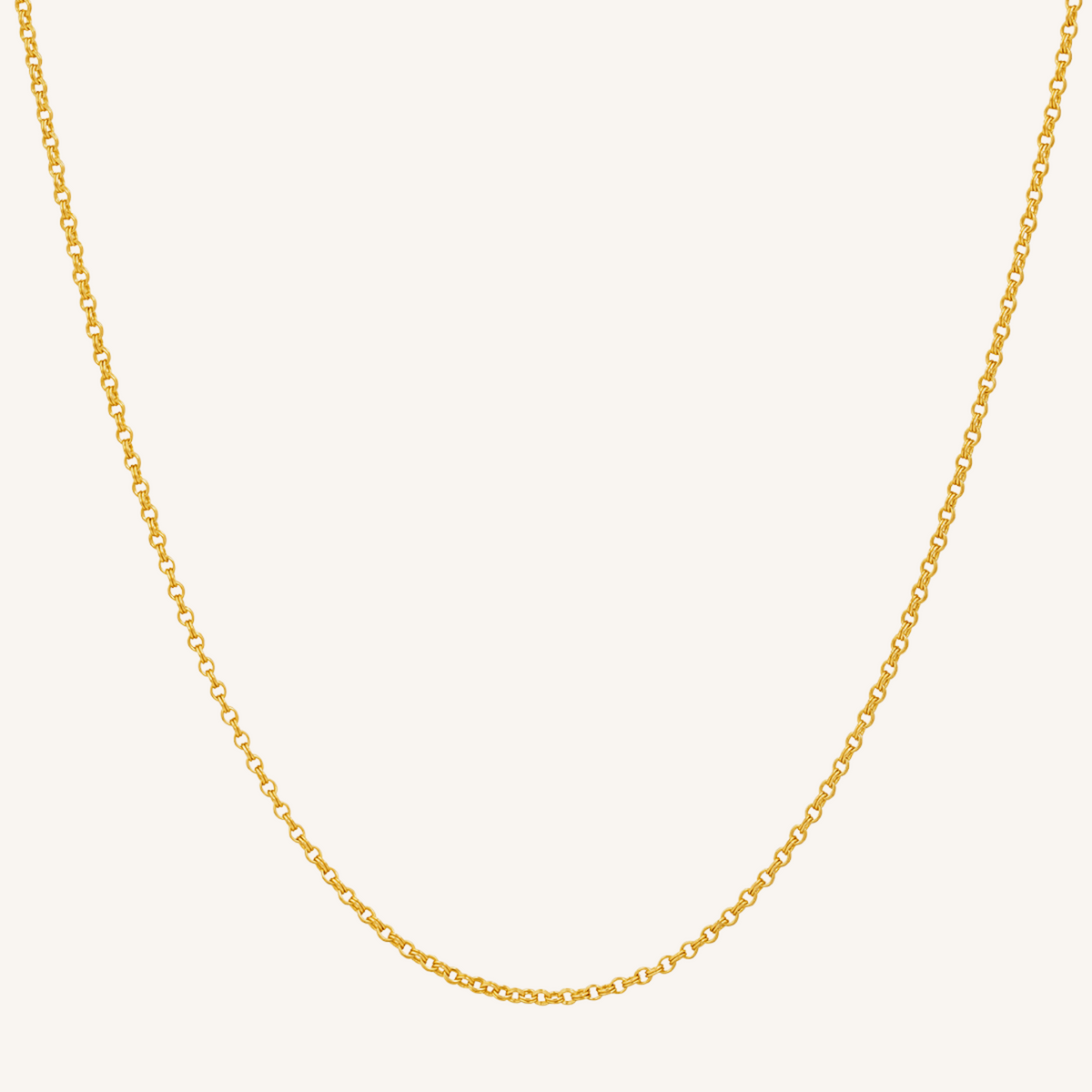 Calypso Double Rolo Necklace - Gold