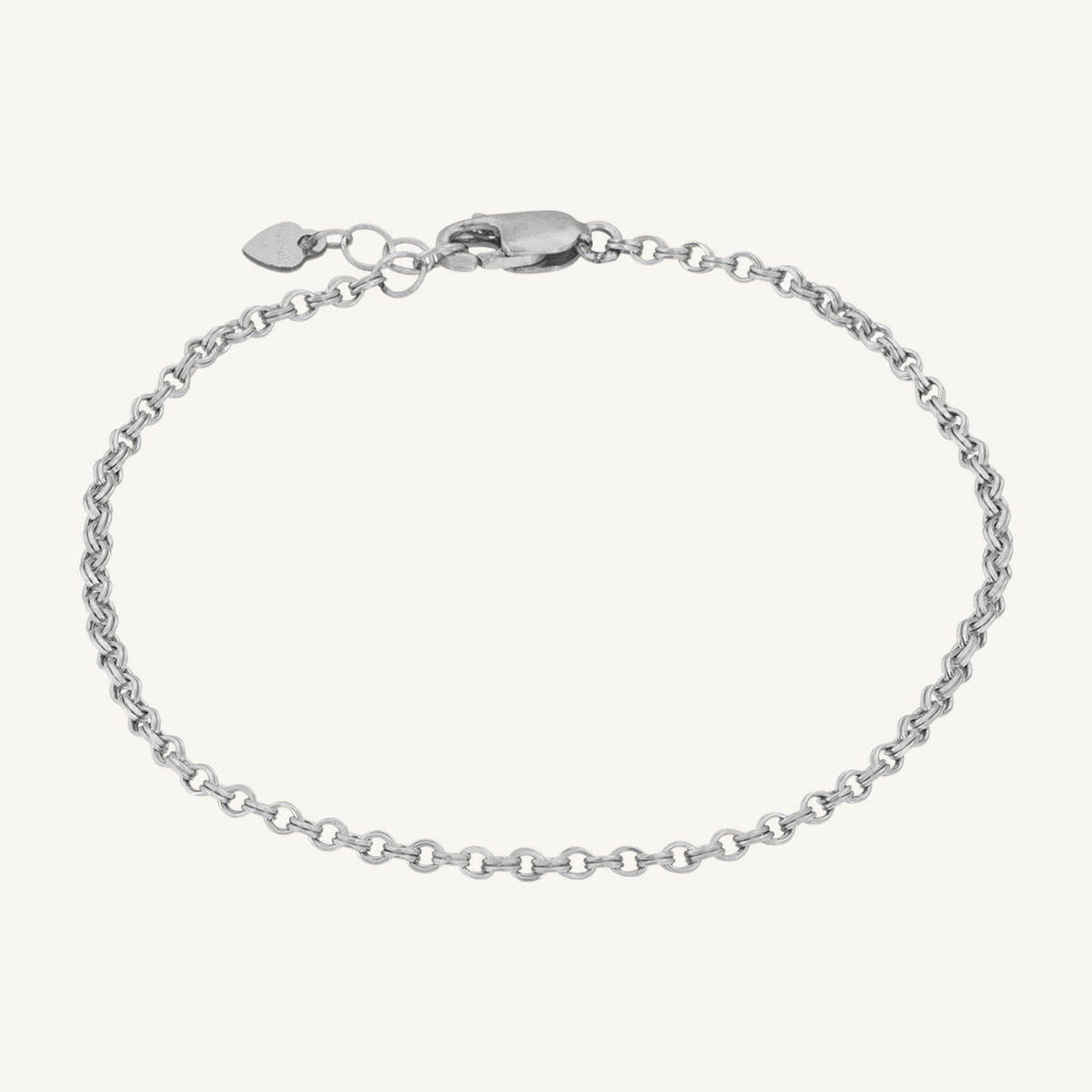 Calypso Double Rolo Bracelet - Silver