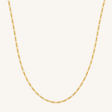 Rhea Figaro Necklace - Gold