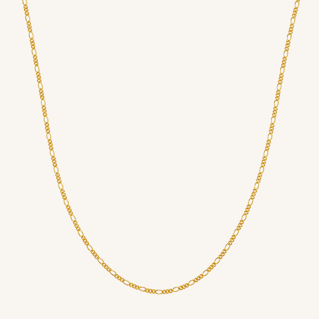 Rhea Figaro Necklace - Gold