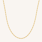 Rhea Figaro Necklace - Gold