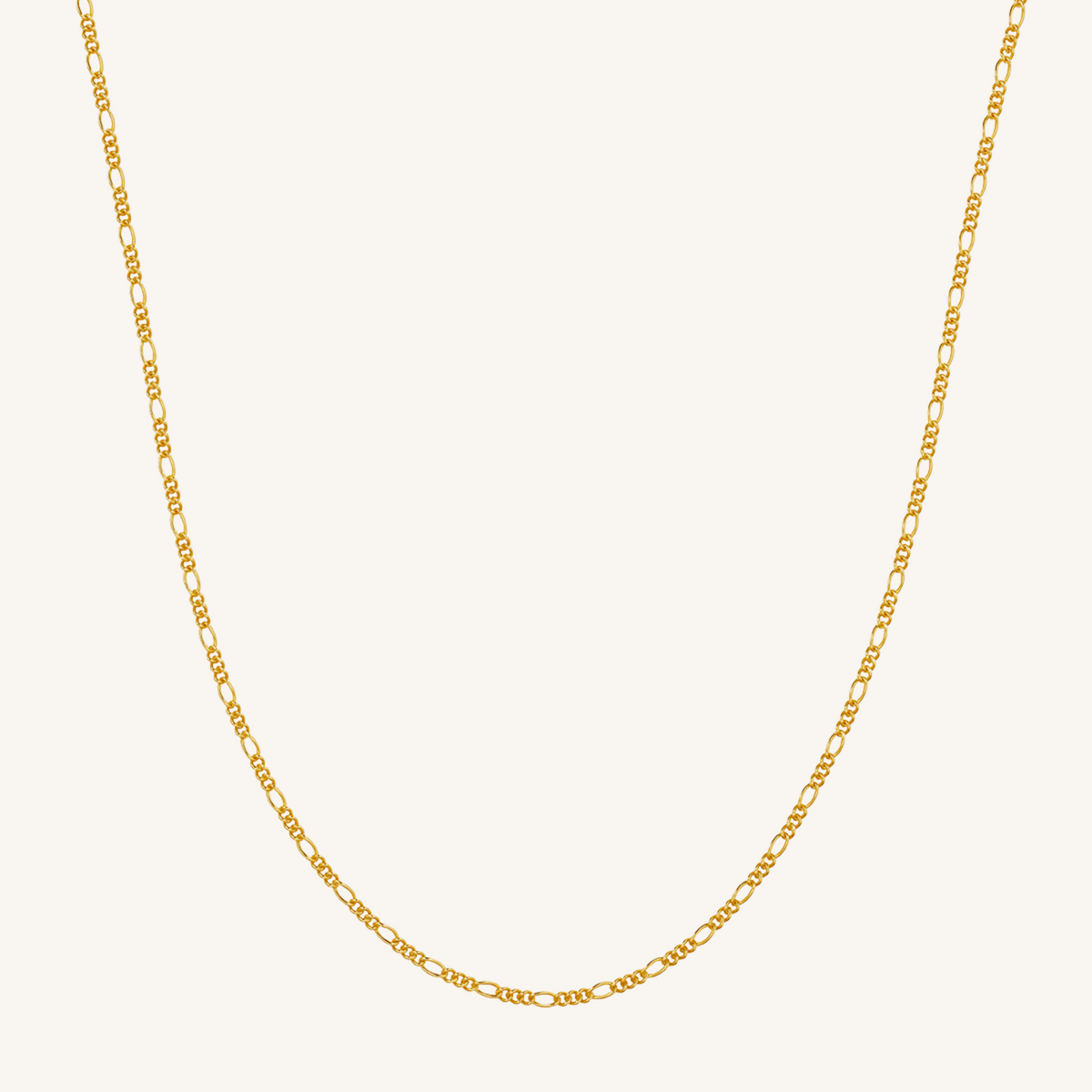 Rhea Figaro Necklace - Gold