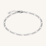 Rhea Figaro Bracelet - Silver