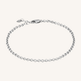 Gia Large Rolo Bracelet - Silver