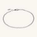 Gia Large Rolo Bracelet - Silver