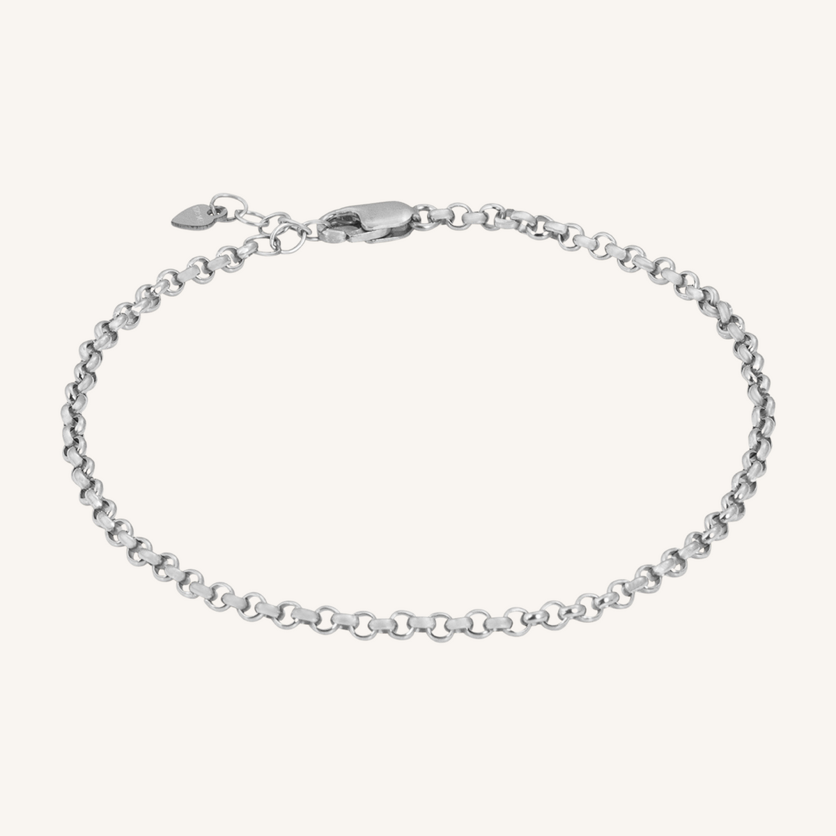 Gia Large Rolo Bracelet - Silver
