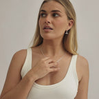 tbar necklace silver
