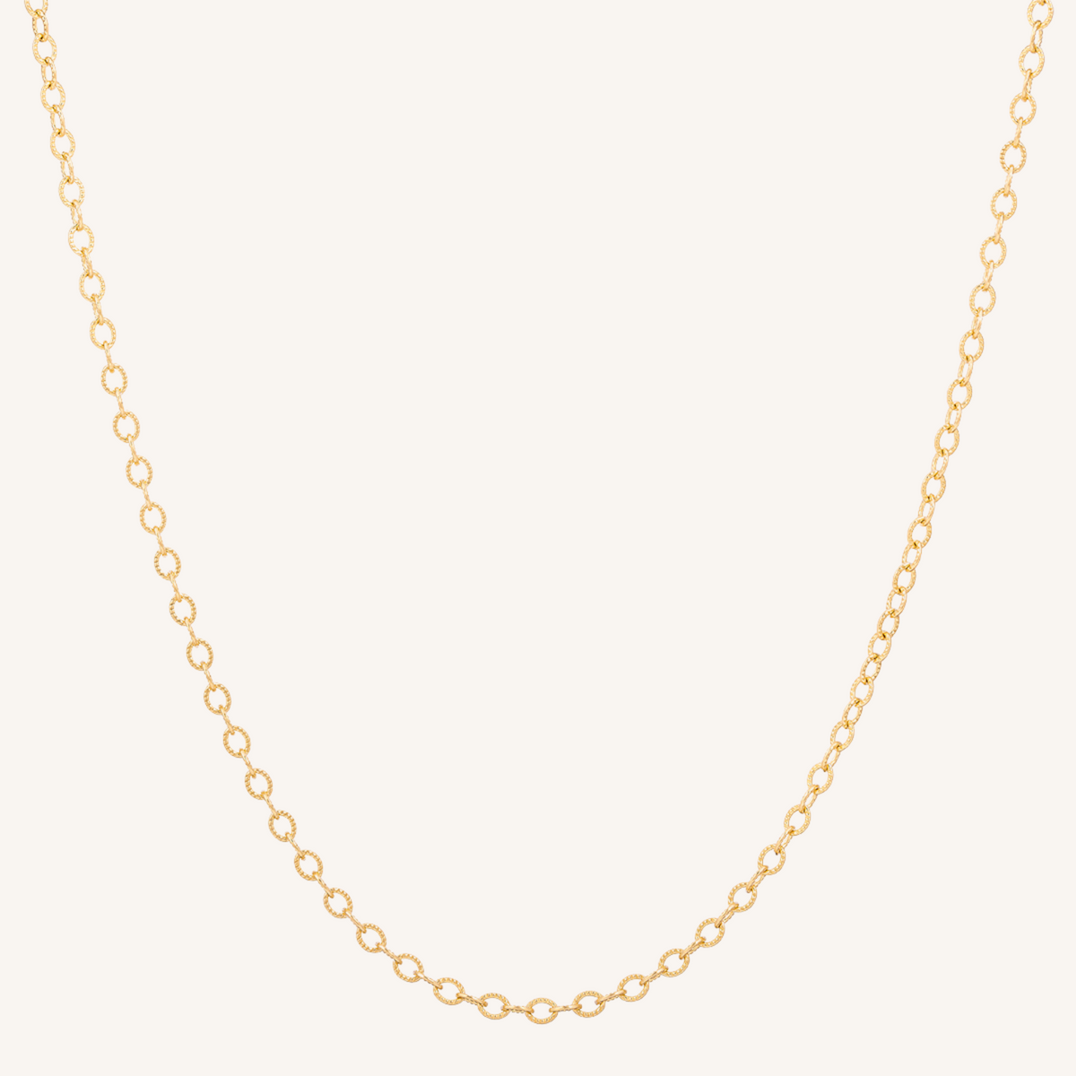 Lana Twisted Cable Necklace - Gold