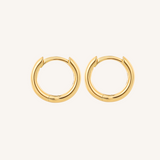 Willow Everyday Huggies - 14k Gold Filled Small Hoop Earrings
