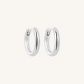 Willow Everyday Huggies Small Hoop Earrings - 925 Sterling Silver
